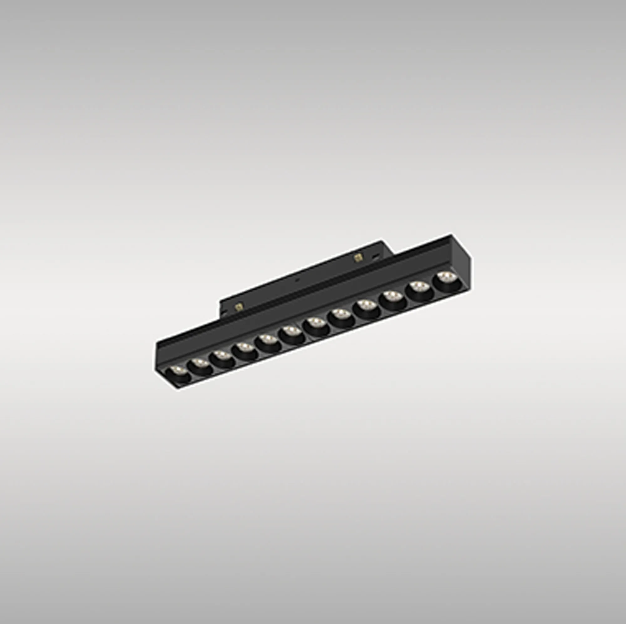 Magneto Dimmable Black Tracks Luminaires Mantra Fusion Track Fitting 11-15W
